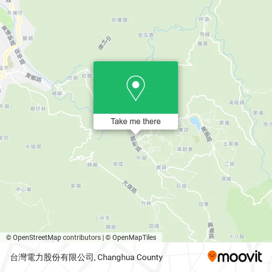 台灣電力股份有限公司 map