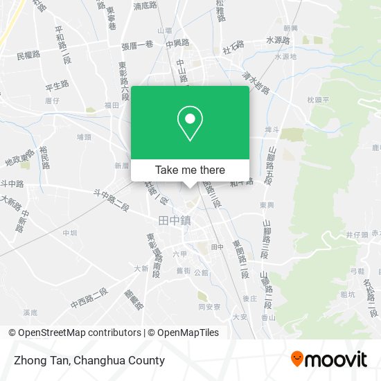 Zhong Tan map