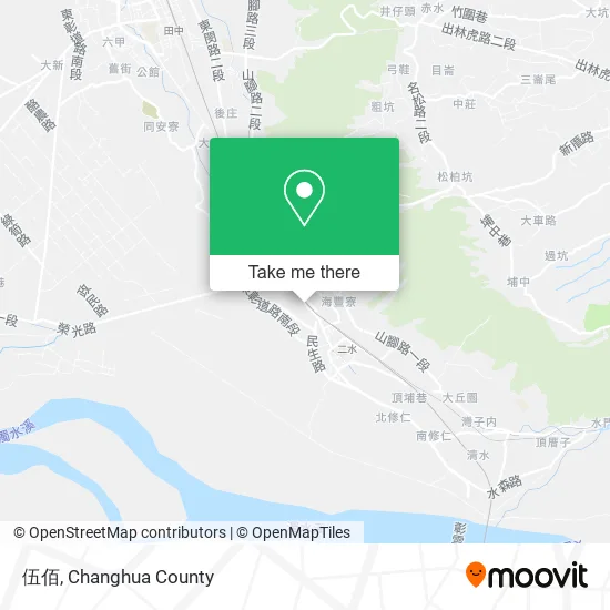 伍佰 map