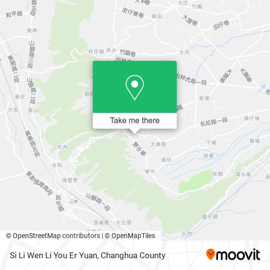 Si Li Wen Li You Er Yuan map