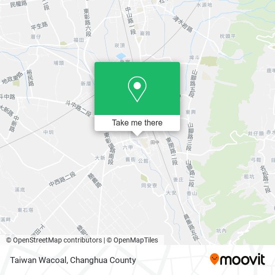 Taiwan Wacoal map