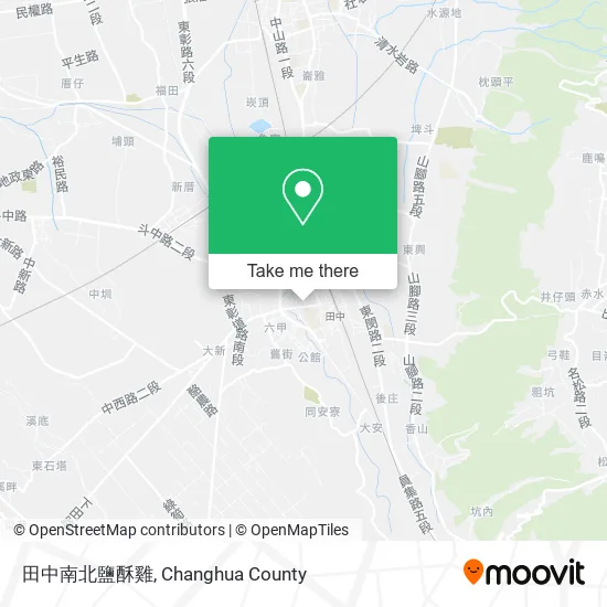 田中南北鹽酥雞 map