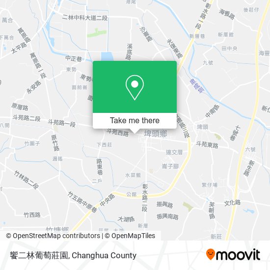 饗二林葡萄莊園 map