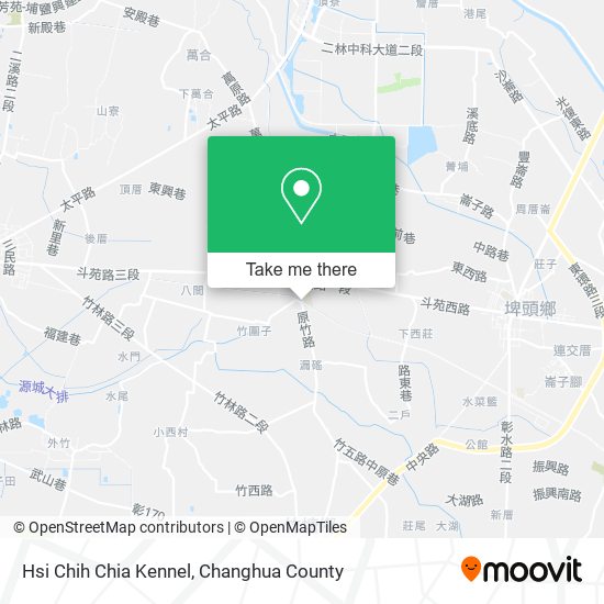Hsi Chih Chia Kennel map