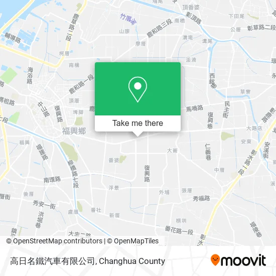 高日名鐵汽車有限公司 map