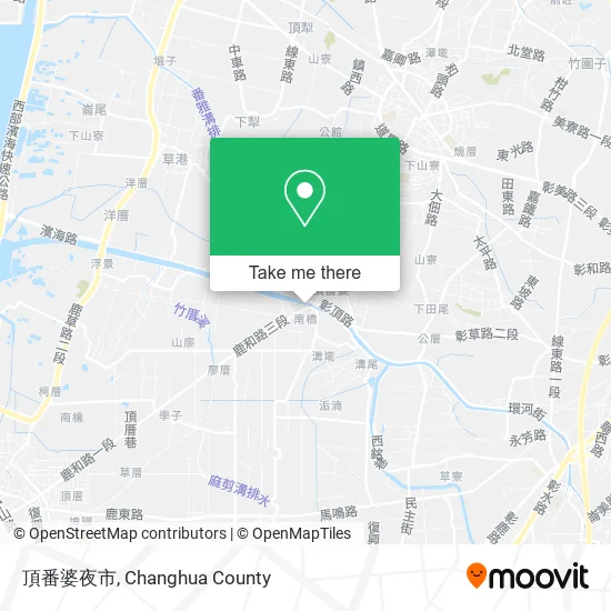 頂番婆夜市 map