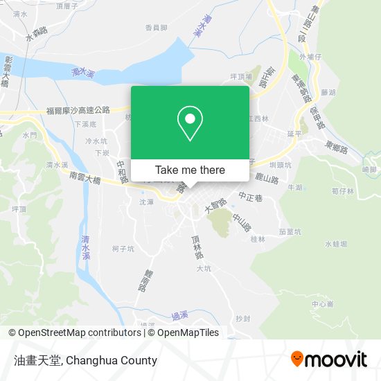 油畫天堂地圖
