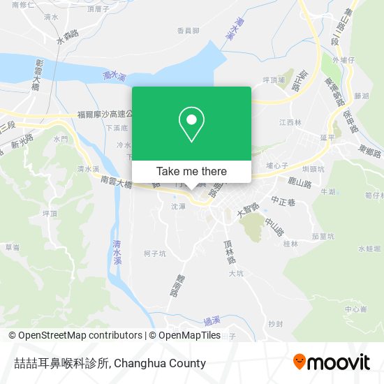 喆喆耳鼻喉科診所 map