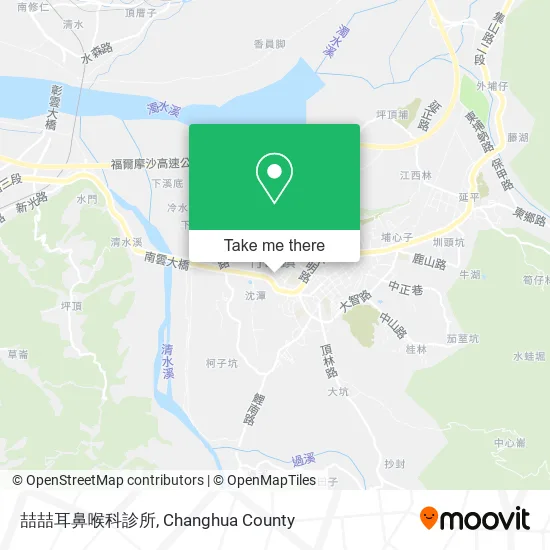喆喆耳鼻喉科診所地圖