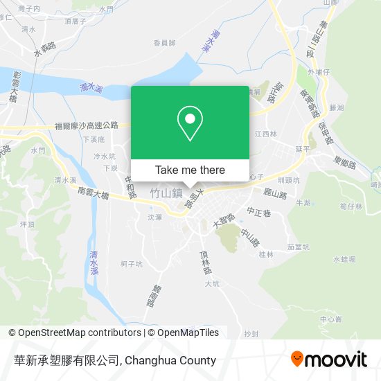 華新承塑膠有限公司地圖