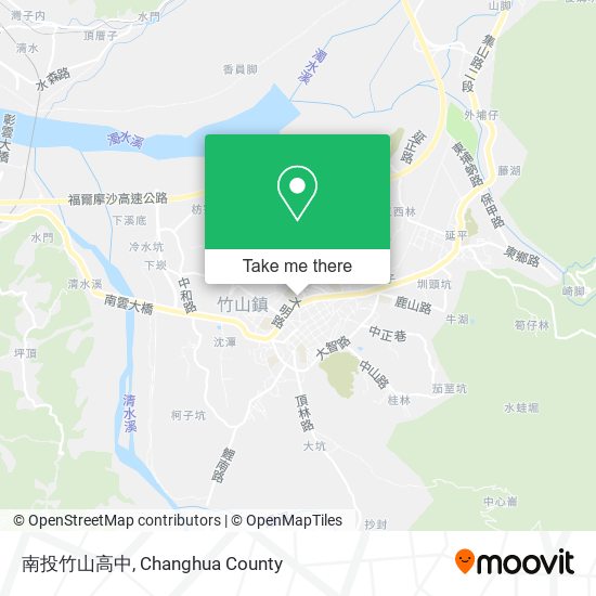 南投竹山高中 map