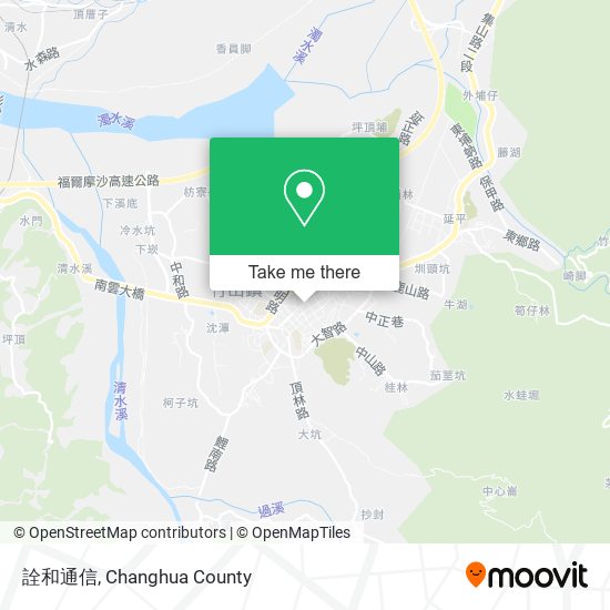 詮和通信地圖