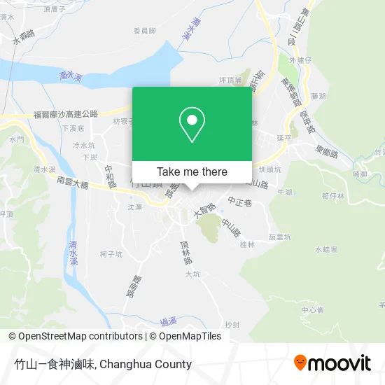 竹山—食神滷味 map