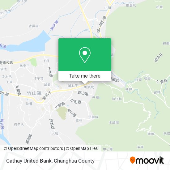 Cathay United Bank map