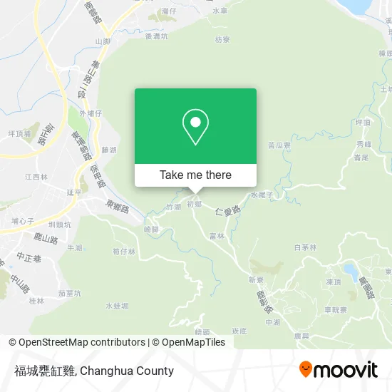 福城甕缸雞地圖