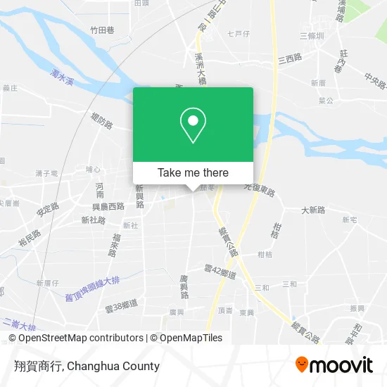 翔賀商行地圖