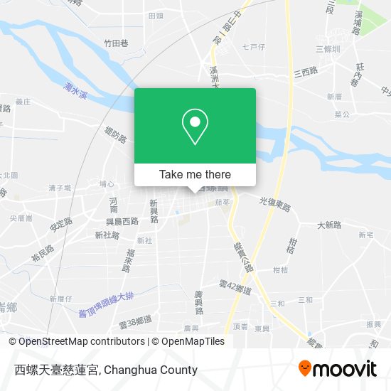 西螺天臺慈蓮宮 map