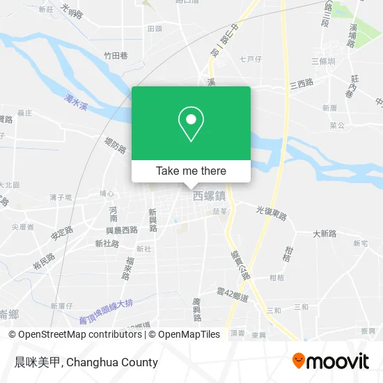 晨咪美甲地圖