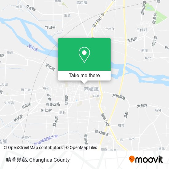 晴萱髮藝地圖