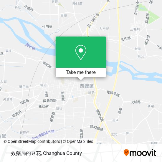 一效藥局的豆花 map