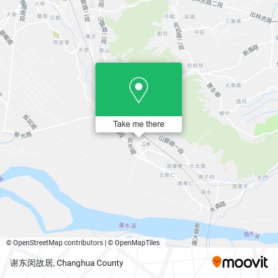 谢东闵故居 map