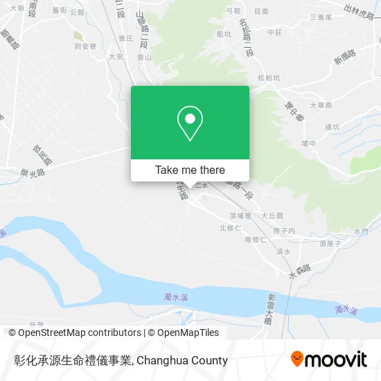 彰化承源生命禮儀事業 map