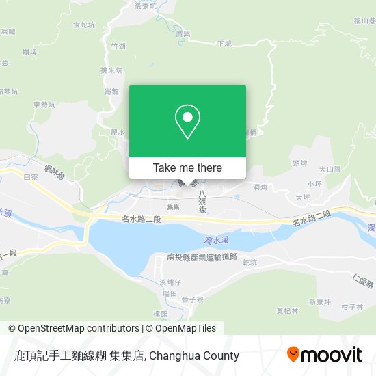 鹿頂記手工麵線糊 集集店 map