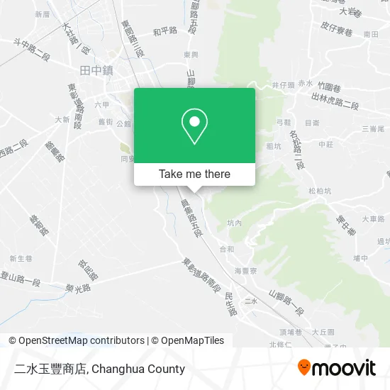 二水玉豐商店 map