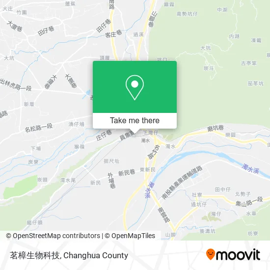 茗樟生物科技 map