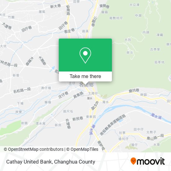 Cathay United Bank map