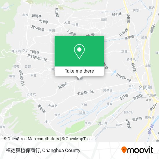 福德興植保商行地圖