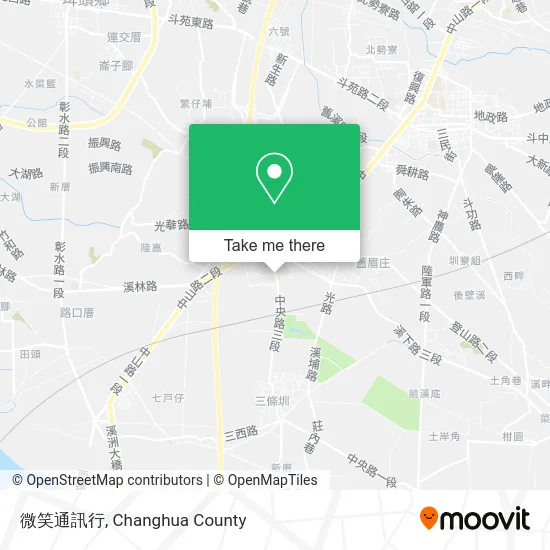 微笑通訊行地圖