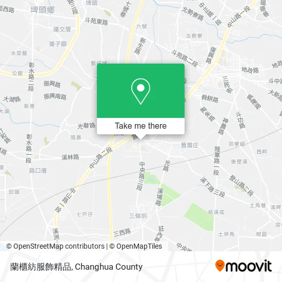 蘭櫃紡服飾精品地圖