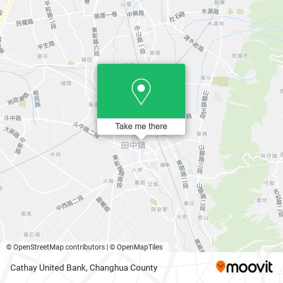 Cathay United Bank map