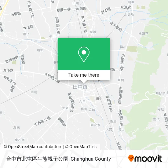 台中市北屯區生態親子公園 map