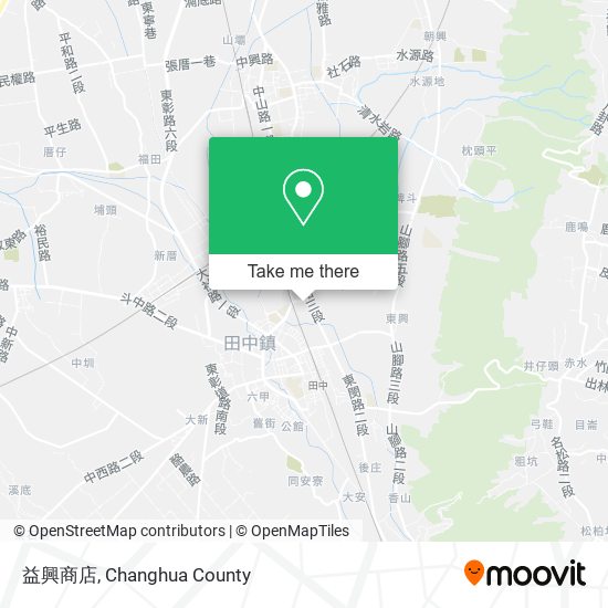 益興商店地圖