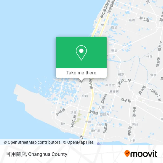 可用商店地圖