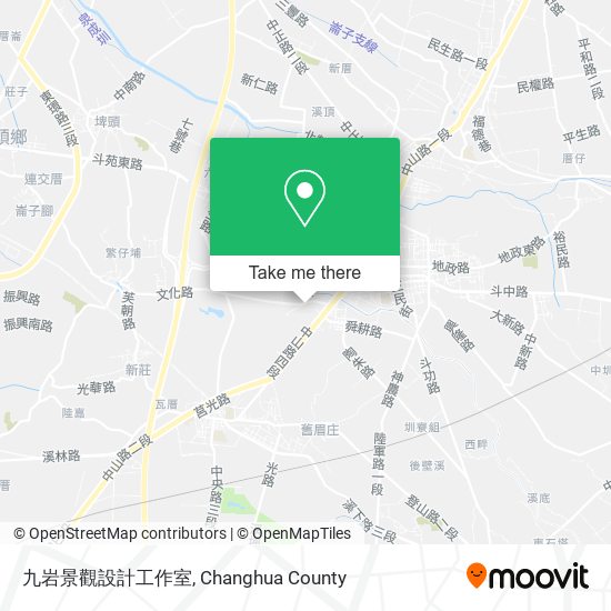 九岩景觀設計工作室 map