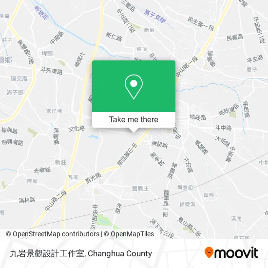 九岩景觀設計工作室地圖