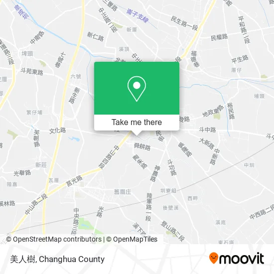 美人樹地圖