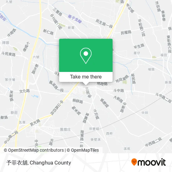 予菲衣舖 map