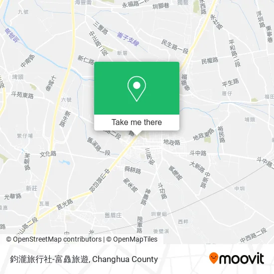 鈞瀧旅行社-富灥旅遊地圖