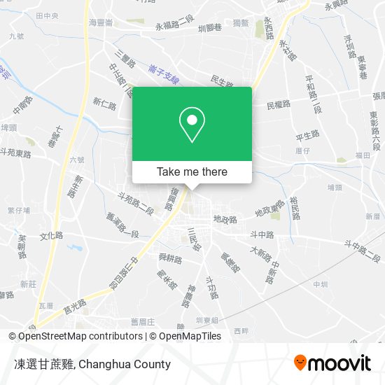 凍選甘蔗雞 map