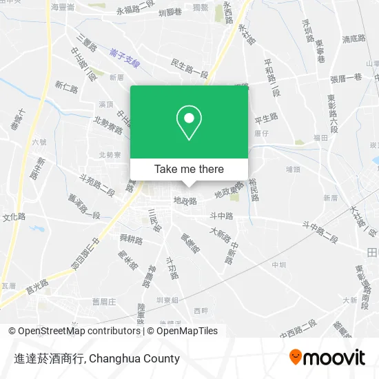 進達菸酒商行地圖