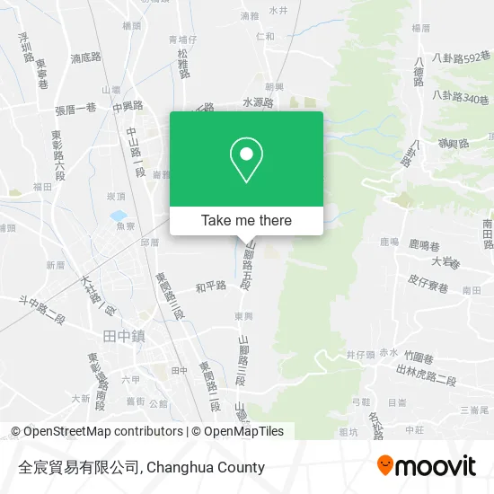 全宸貿易有限公司 map