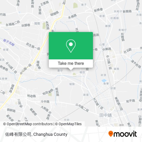 佑峰有限公司地圖