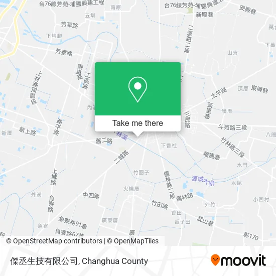 傑丞生技有限公司地圖