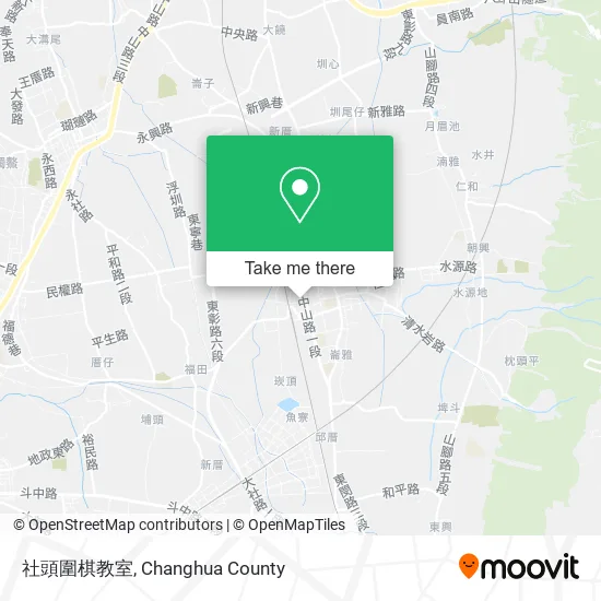 社頭圍棋教室 map