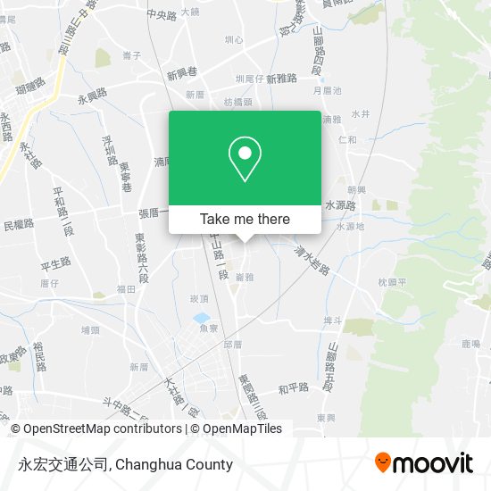 永宏交通公司地圖