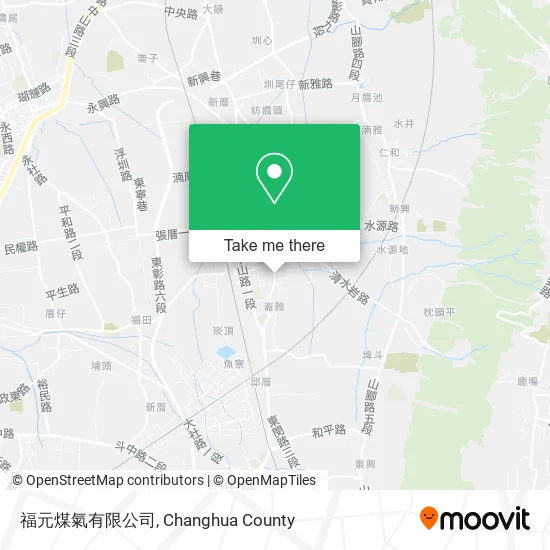 福元煤氣有限公司 map
